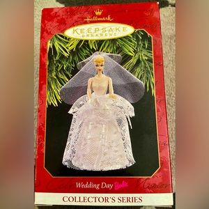 1997 Hallmark Barbie Keepsake Collectible Ornament #4, Wedding Day Barbie series